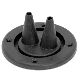 Кожух для тросов газ-реверс черный (010193BT)